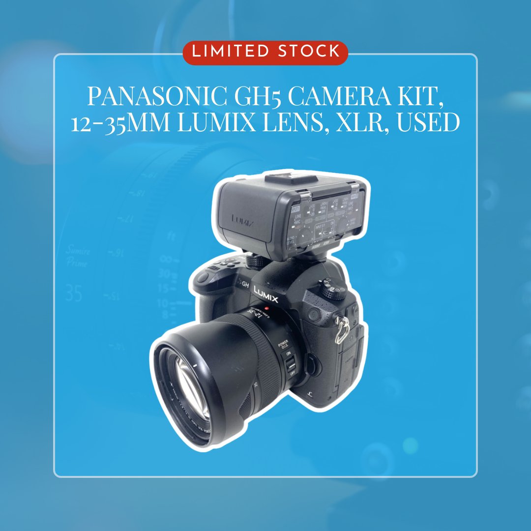 Digi_Broadcast's tweet photo. 🎥 Explore Latest Used Equipment on Offer!

We’ve just highlighted a fresh selection of quality used broadcast and production gear now available at Digi Broadcast.

From professional lenses to camcorders and hybrid camera kits, every item is tested and ready for immediate dispatch.

📦 Featured used items include:
• Canon HJ22 EX7.6B IRSE A ENG/EFP Zoom Lens
• Veydra Mini Prime Lens Set (19, 35, 50, 85mm – Sony E Mount)
• Panasonic Lumix GH5 Camera Kit with 12–60mm Lens & XLR
• Panasonic AJ-PX270EJ Camcorder Kit (540 hours)

⚡ Availability changes quickly — used stock moves fast and items may not stay available for long.

🔗 Discover what’s new:
https://t.co/fLR99mDohi

#UsedBroadcastGear #CameraLenses #FilmProductionGear #BroadcastEquipment #ProVideoGear #DigiBroadcast
