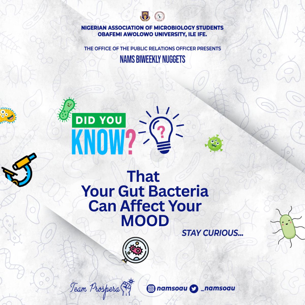 Nigerian Association of Microbiology Students OAU tweet media