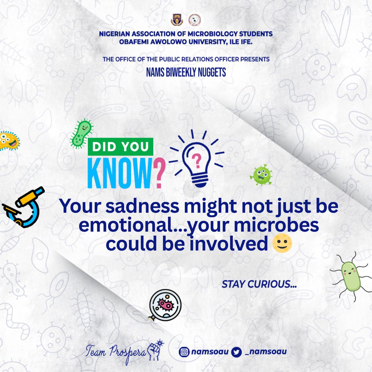 Nigerian Association of Microbiology Students OAU tweet media