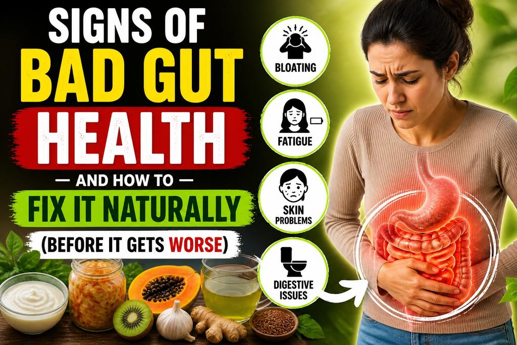 LumechronosK's tweet image. Bloated every day? Tired even after 8hrs sleep? Your gut is signaling something serious. 7 science-backed signs of bad gut health — and how to fix them naturally. 👇
lumechronos.com/signs-of-bad-g…

#GutHealth #Wellness #HealthTips #tüik #usa #health
