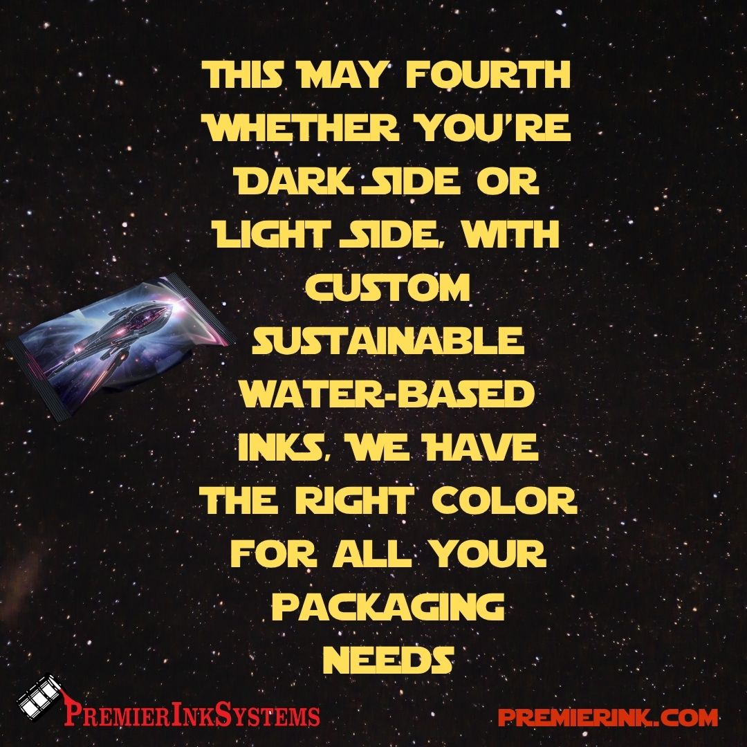 InkPremier's tweet image. #Maythefourthbewithyou #Custom #Natural #Sustainable #WaterBasedInks #EcoFriendlyPrinting #SustainablePackaging
#GreenPrinting  
 #FlexographicPrinting #FlexoInks #PrintIndustry #PackagingPrint #PrintSustainably #Printing #Printingindustry
#Packaging #Packagingindustry