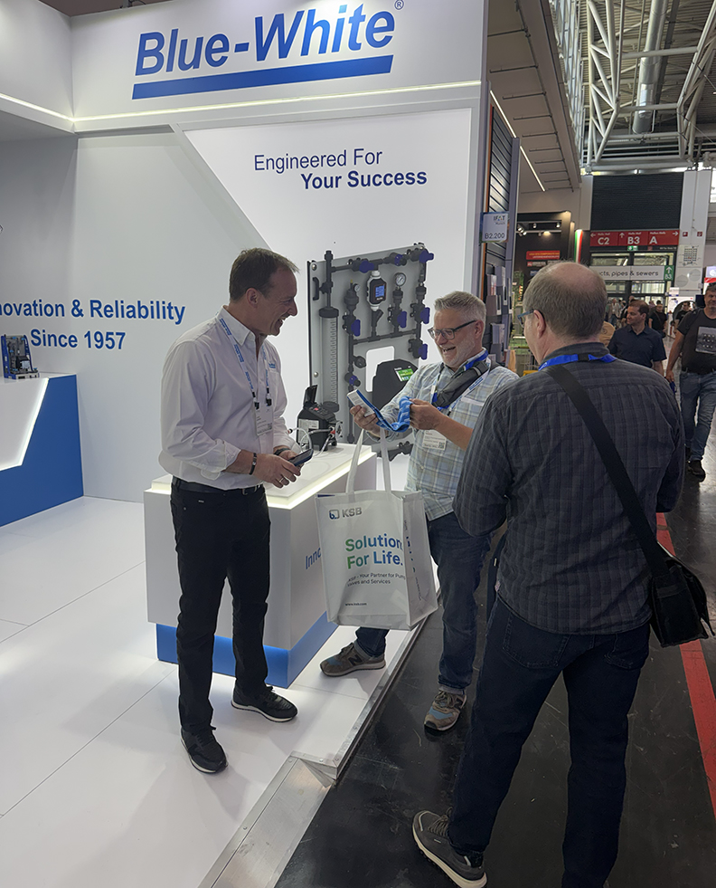 BlueWhiteInd's tweet image. Meet us in Munich for IFAT 26! BW®'s Steve Soroko, Danny Sanders, Adolfo B. &amp;amp; the Team in Hall 2, Booth B2.200 to discuss Top Quality Solutions for the Treatment of #Water &amp;amp; #Wastewater. Preview here: bit.ly/4tYwTiY #IFAT #solutionsforwater #drinkingwater #cleanwater