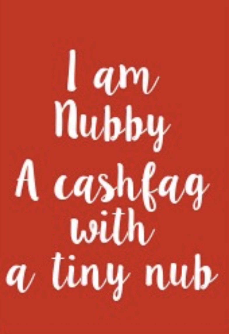 Nubbyfag ╰⋃╯ 🏴󠁧󠁢󠁥󠁮󠁧󠁿 tweet media