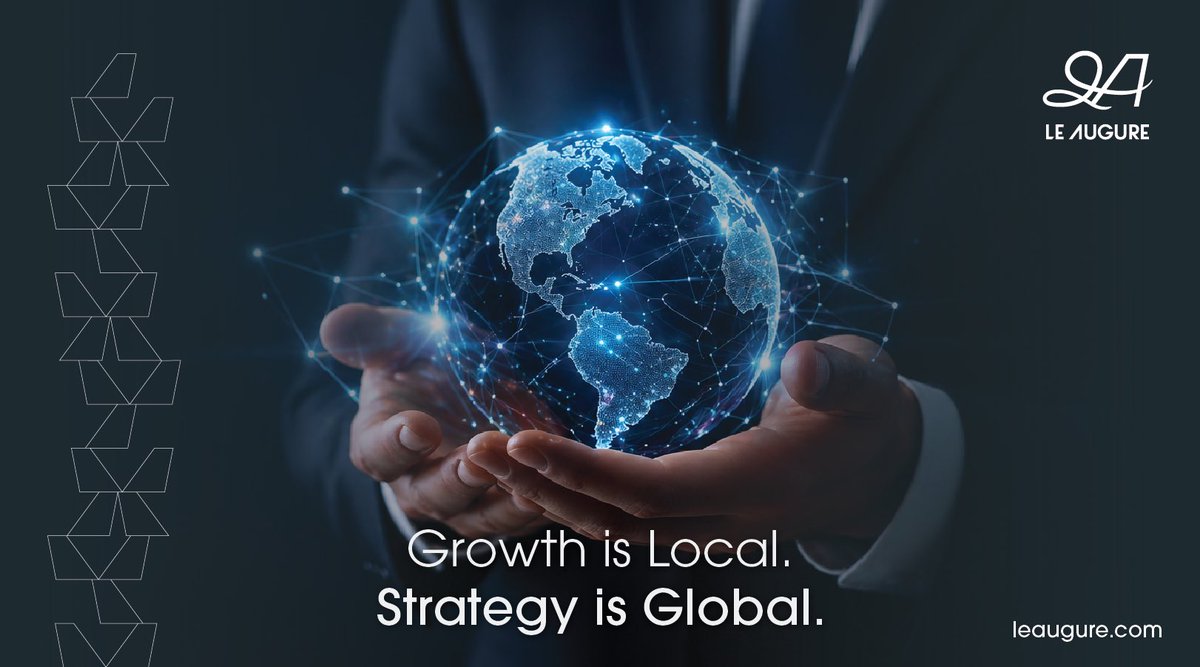 LeAugure's tweet photo. From local markets, To global scale.
#LeAugureGroup #GlobalStrategy #MarketExpansion https://t.co/dR6uxPUoNC