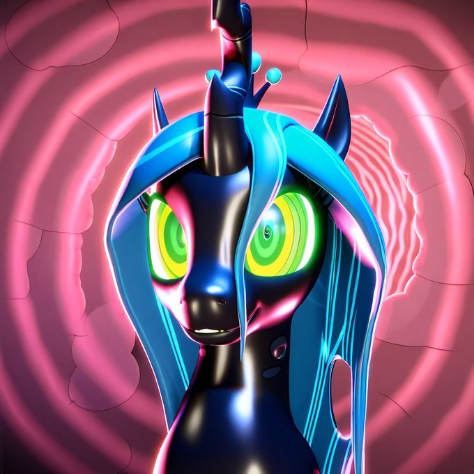 Rubber Queen Chrysalis tweet media