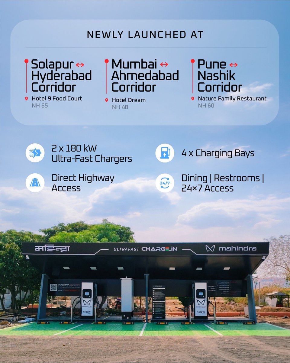 Mahindra Electric Origin SUVs tweet media