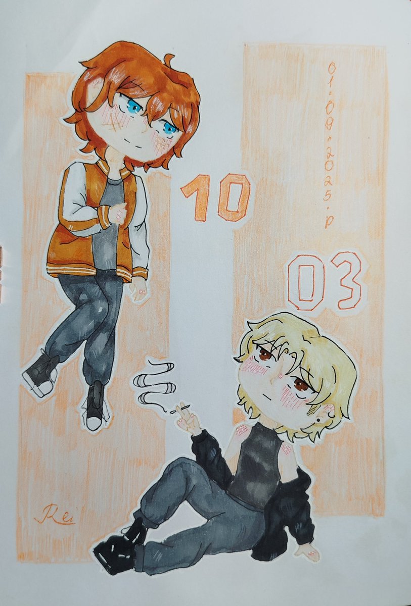 _rr_e_i_art's tweet photo. Just Andreil, I love how Andrew turned out here 

#aftg #neiljosten #andreminyard #fanart #art #andreil https://t.co/wGjxKHr3eo