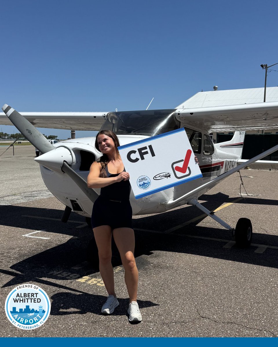 love4awa's tweet image. Huge congratulations to Jenna Martinez on earning her Certified Flight Instructor (CFI) rating.

Becoming a CFI is a major milestone in any pilot’s journey, requiring dedication, skill &amp;amp; passion for #aviation. 
bit.ly/4rQa9Af