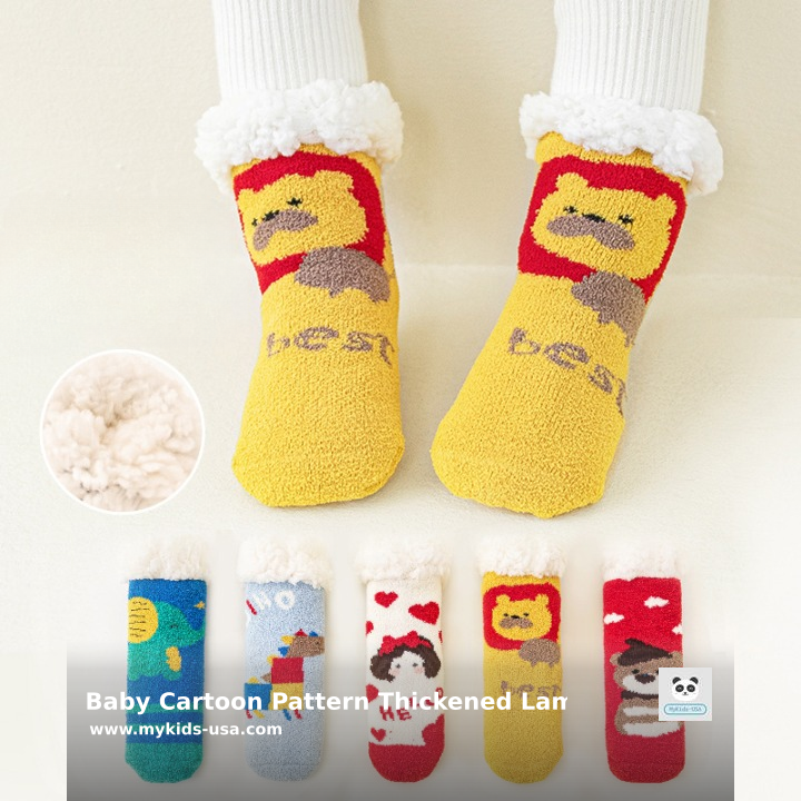 MyKidsUSA1's tweet image. Keep your baby's feet cozy and stylish with the Baby Cartoon Pattern Thickened Lambswool Coral Fleece Socks! Perfect for winter with adorable designs in multiple colors. 🧸❄️ Get yours now for just $33.99! #BabyBoy #BabyGirl #Unisex shortlink.store/uaetulmeykl0