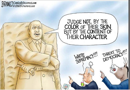ThriveMovement's tweet image. While it seems that the culture wars are temporarily behind us, let us not forget when those of us who follow the teachings of Martin Luther King Jr. were treated like vermin by those radicalized through Postmodern pedagogies. freetothrive.com

#thrive #conspiracy