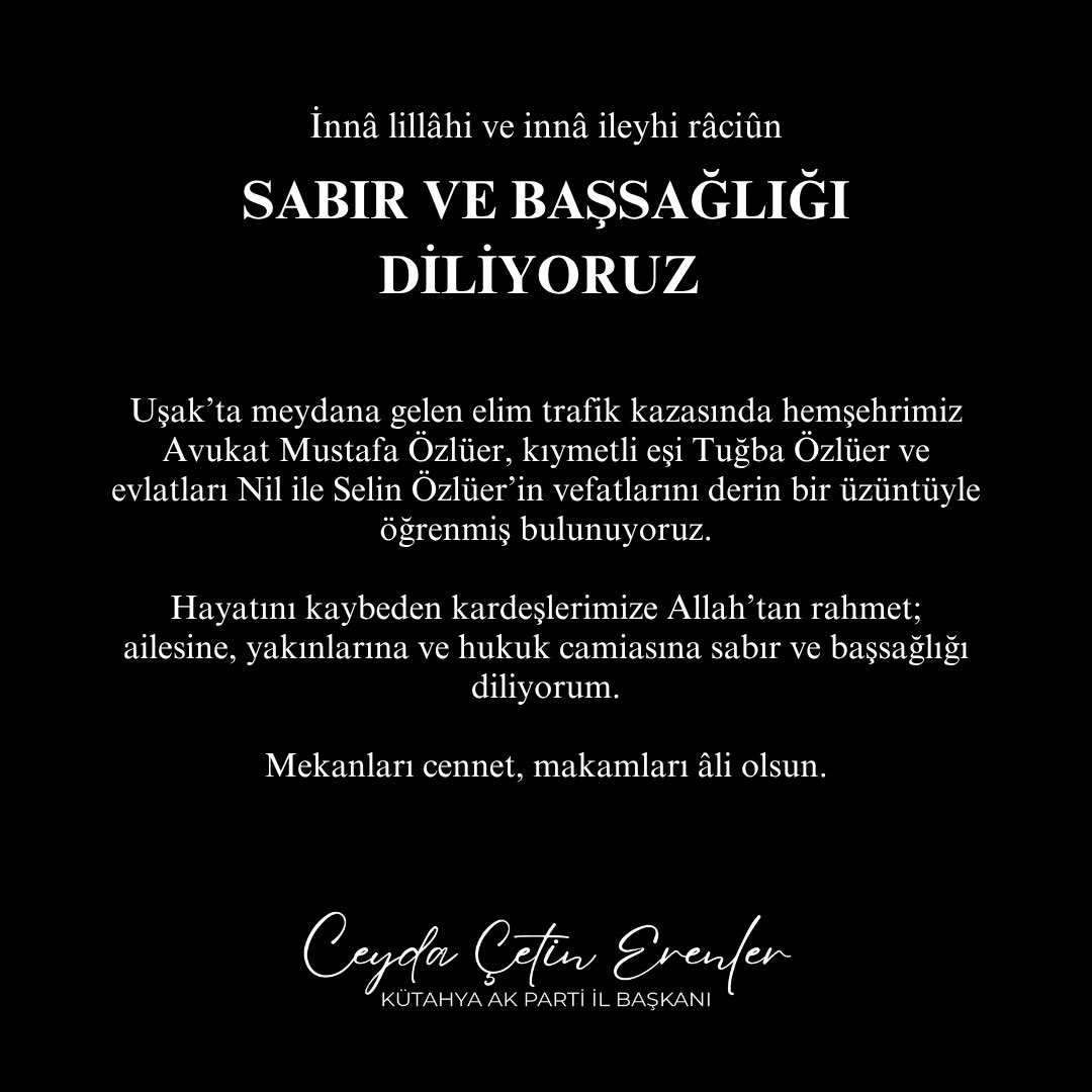 Ceyda Çetin Erenler 🇹🇷 tweet media