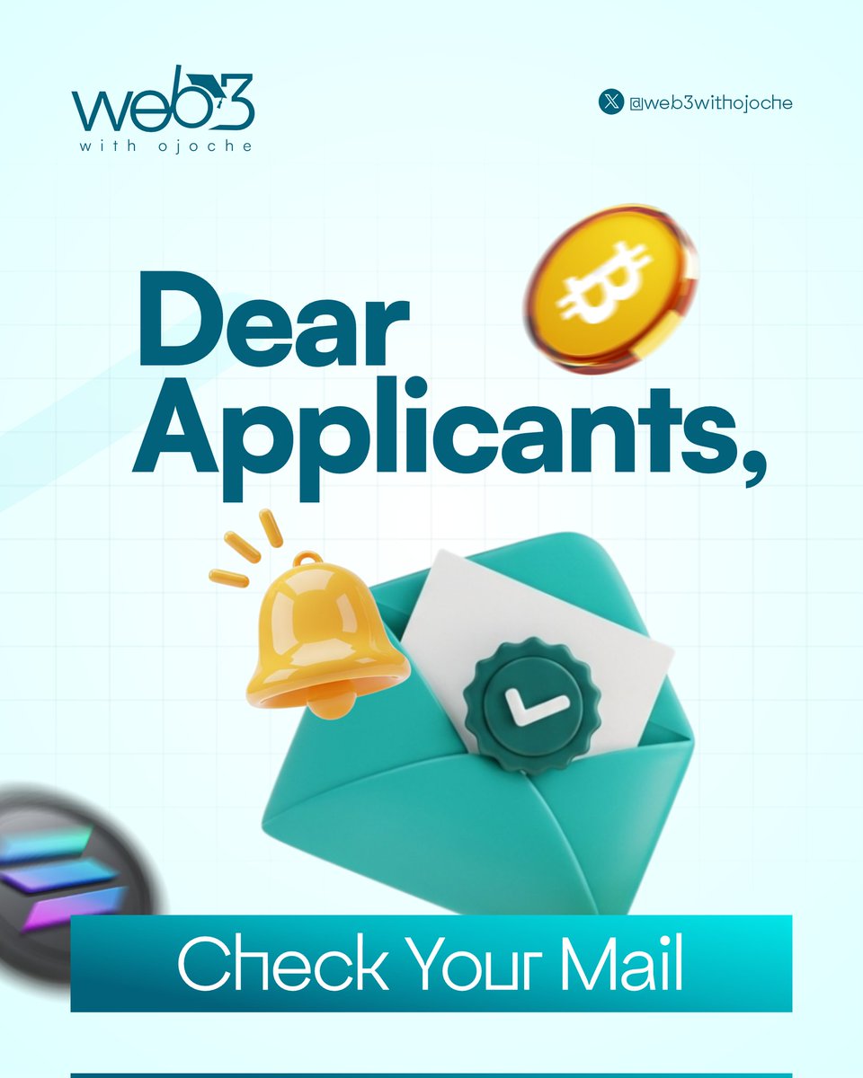 web3withojoche's tweet photo. Dear Applicants of W3WO Cohort 3,

Good news!

If you’ve been following instructions closely, please check your email again for your acceptance message and all the important details regarding the bootcamp.

Also, keep an eye on our official pages to stay updated with further information.

Congratulations to you all!