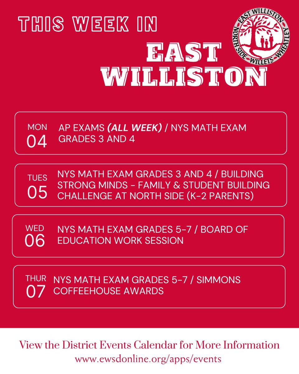 East Williston UFSD tweet media