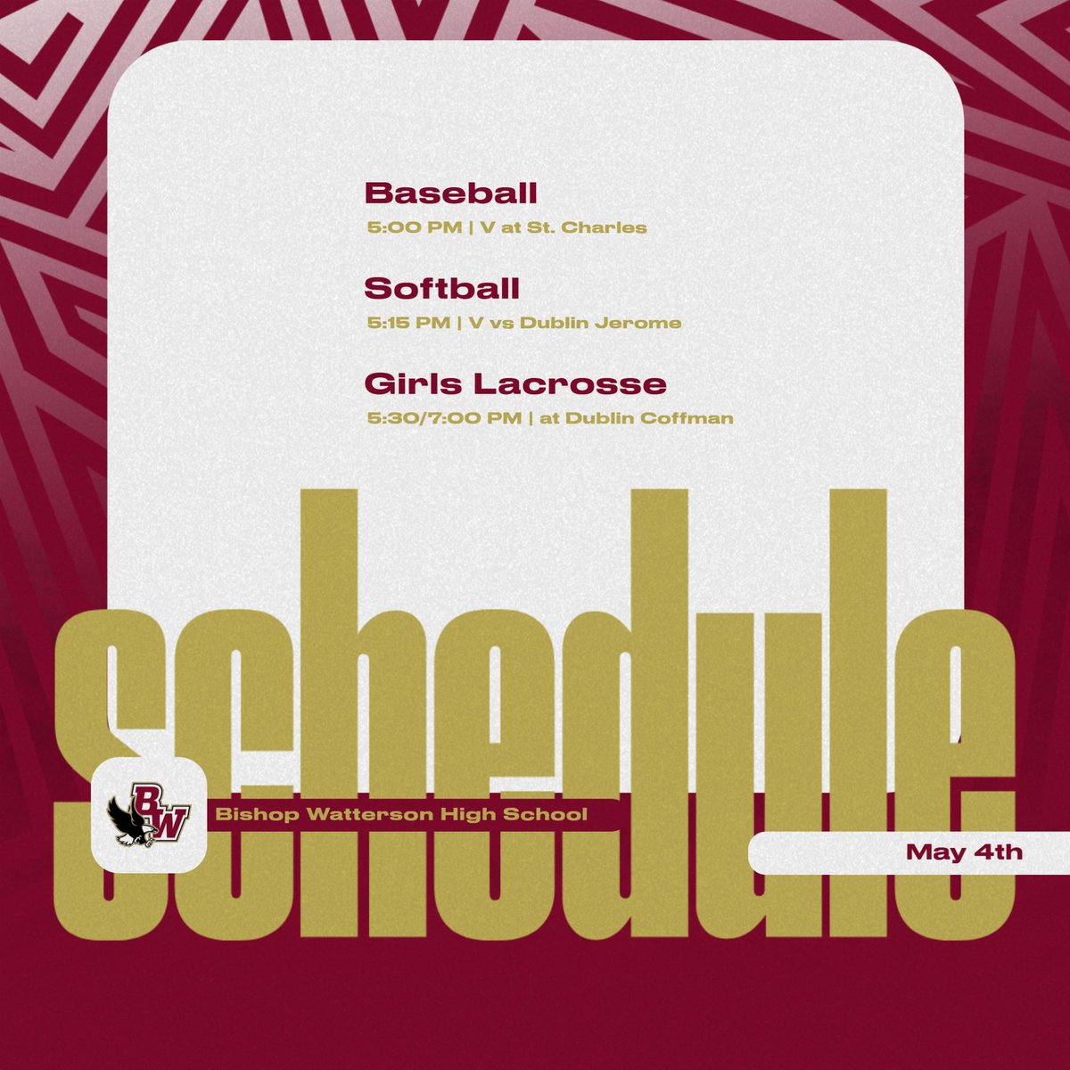 Watterson Athletics tweet media