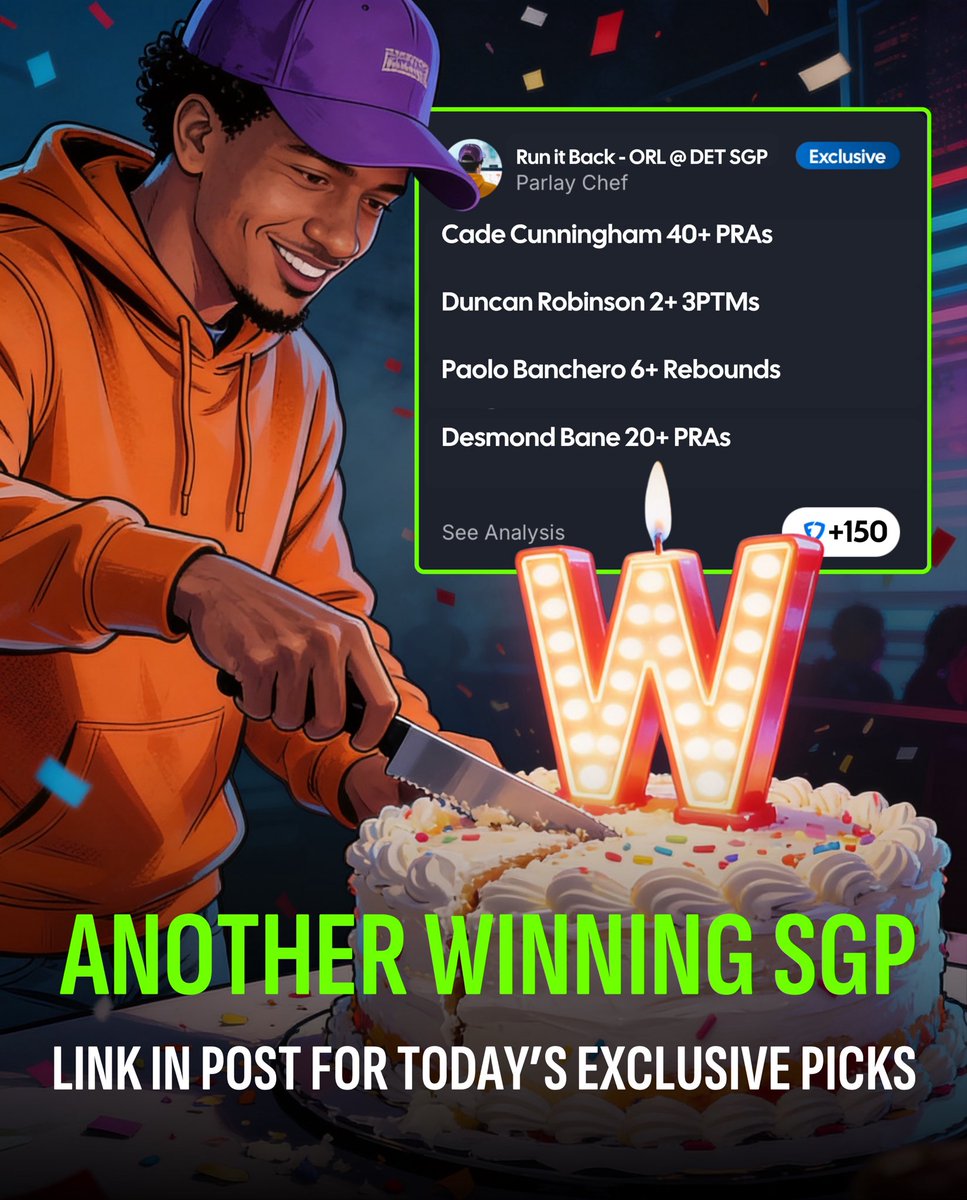 Parlay Chef tweet media