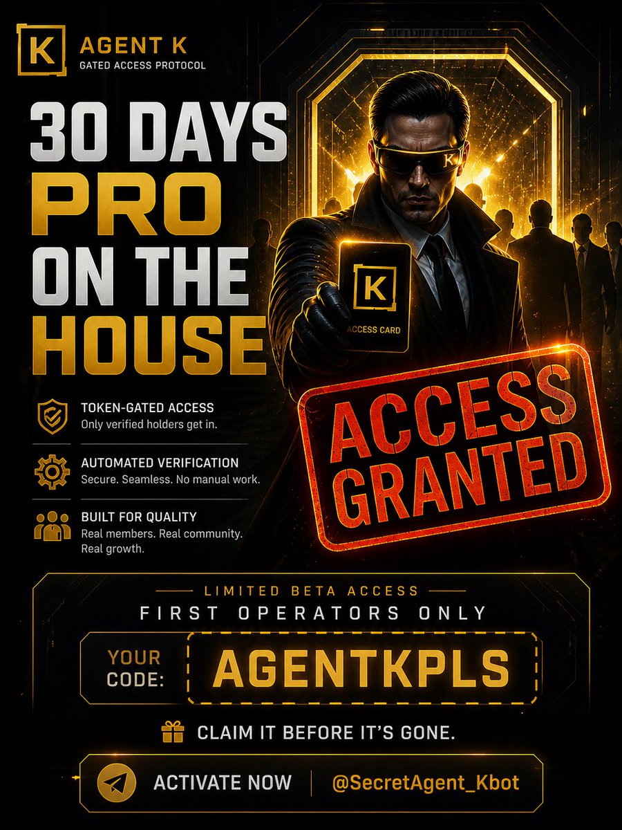AGENT K tweet media