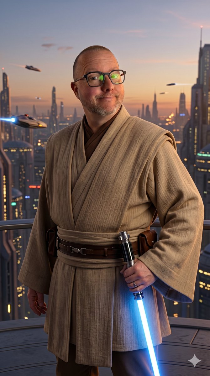 MtlCub77's tweet image. Jedi by day, Sith by night. ⚔️

Happy Star Wars Day from Montreal!
With the help of @GeminiApp and @madebygoogle ;)

Which side are you joining today? 🌌✨

#MayThe4thBeWithYou #StarWars #MTL @starwars #gemini #montreal #selfie