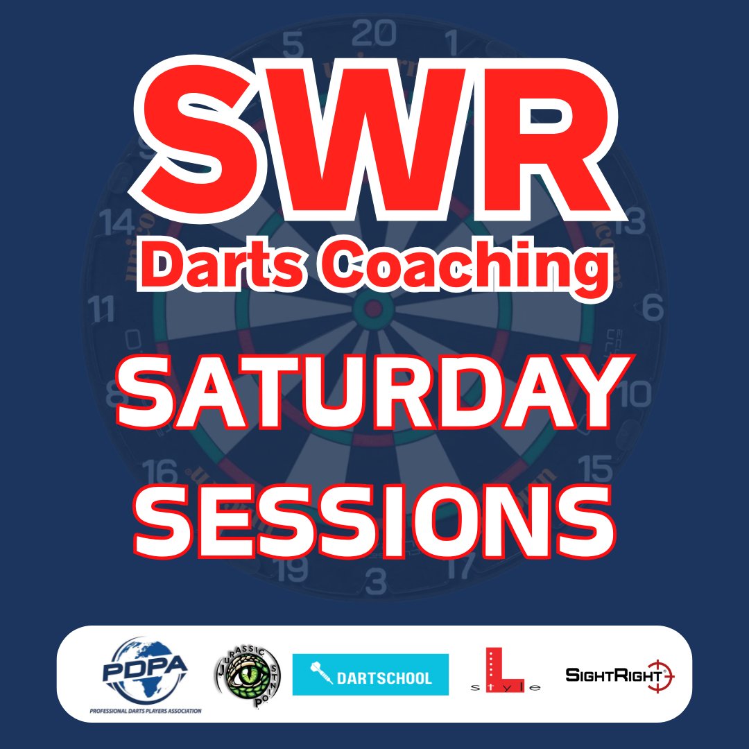 SWRDartsCoach's tweet photo. Saturday Sessions are here but not for long...

Yes, with the football season over, I now have availability for Saturdays over the coming weeks.

All bookings for #dartscoaching can be done via my website.

https://t.co/VE8rKoS4ho https://t.co/YqbYpwJ5kT
