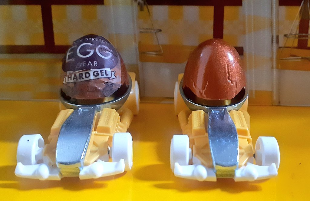 naonyao1004555's tweet image. #HOTWHEELS
→EGGSHELLRACER
←TENGAEGGSHELLRACER