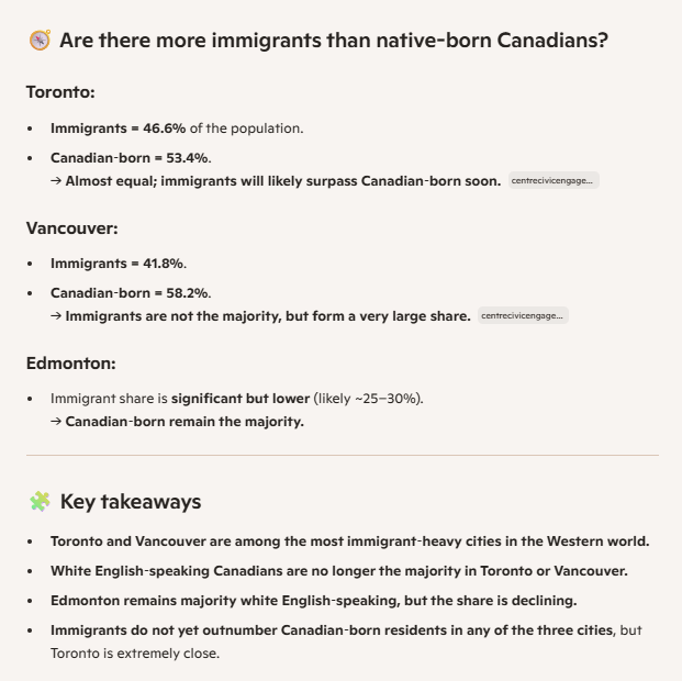 CanadianGrayMan's tweet image. Canadians are very soon to be a minority in our own country.
Share this, education the ignorant and deniers.

When will white canadians be classified as a minority in our own country?

#immigration
#DeportAllIndians