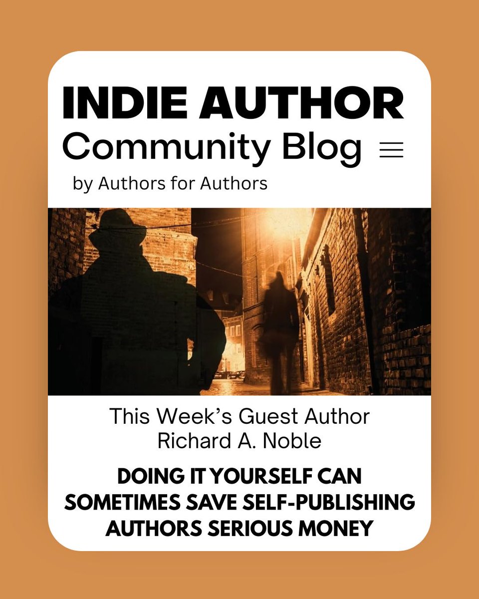 ReaderViews's tweet image. Self-publishing doesn't have to be expensive. Rick Noble shares the simple tasks authors can DIY to save hundreds. 💰📚 
#SelfPublishing #IndieAuthor #WritingCommunity buff.ly/VTD89Ym