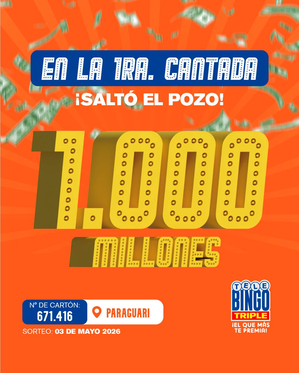 Telebingo Triple tweet media
