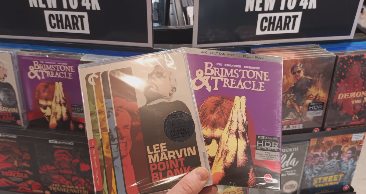 hmvBelfast's tweet photo. New Release and new to 3 for £50 titles available from today 
@the4kCollectivE @4KFilme @PhysicalMedia4K @VHSDVDBLURAY4K @UltraHDBluray @avocadoom89 @hmvtweets https://t.co/JjH8G4CpRW