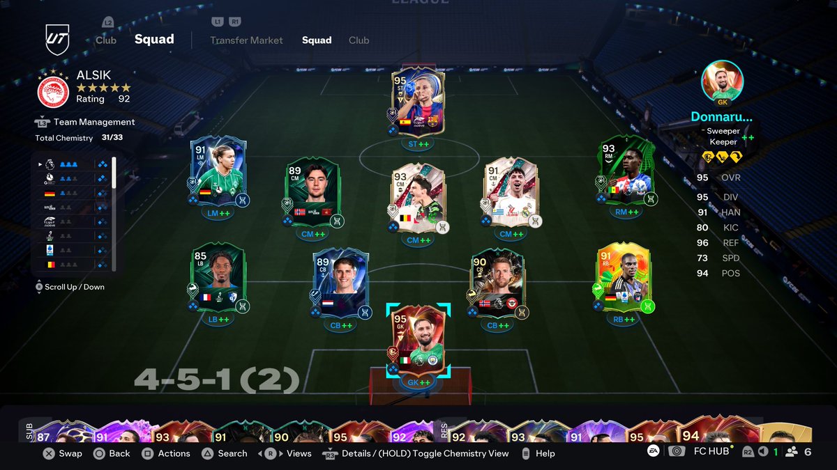FutAlsik's tweet photo. 15-0 for Bundesliga TOTS ✅✅

- Mühlhaus is the best evo in the game💀
- Kvia is better than every tots cm 😂😂 
- Tactic code: ?ZY#XK?E#6r@ https://t.co/ibBcWy58Xm