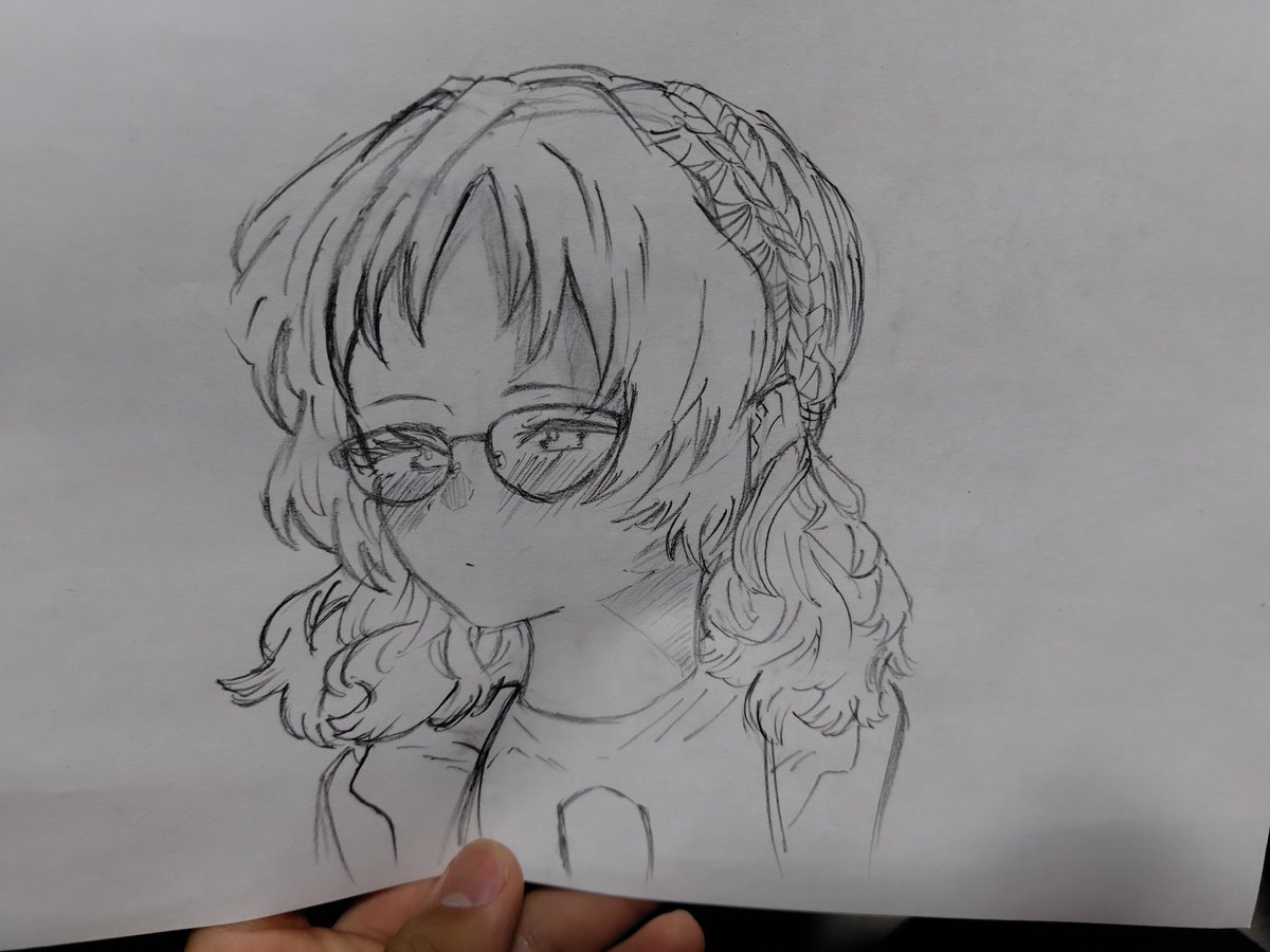 vv_RPGV's tweet photo. 頼むここからが面白いんだよ。
二期してくれ。
#三重あい　#イラスト　#アニメ　#好きな子がメガネを忘れた https://t.co/8esEL95vDB