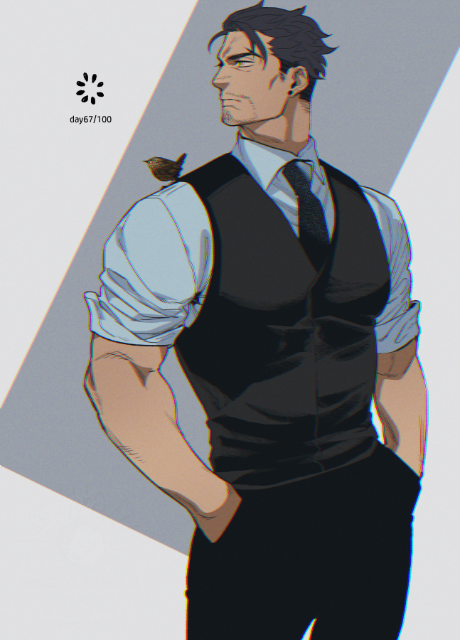 「」|やん💙💛のイラスト