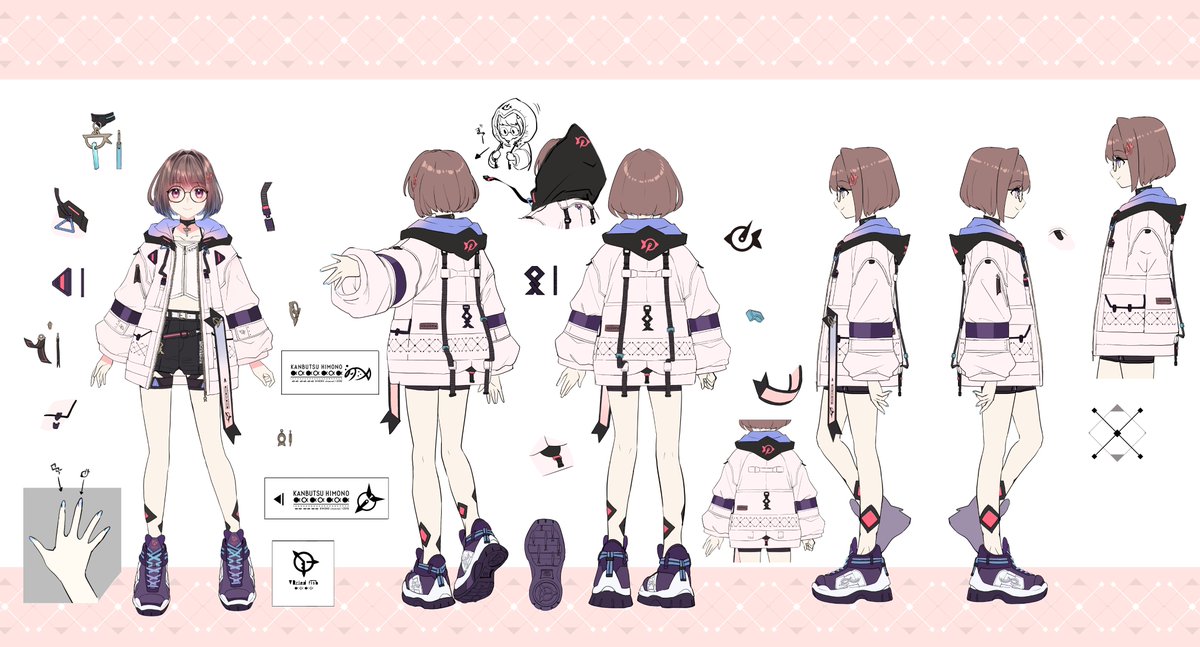 himono_vtuber's tweet photo. 【タグ】
全般：#乾物ひもの
イラスト：#干物展
講座感想：#乾物ひもの講座
生放送：#生のひもの

ファンマーク：🐟👓
ファンネーム：ひもなー https://t.co/AHbq97kxCF