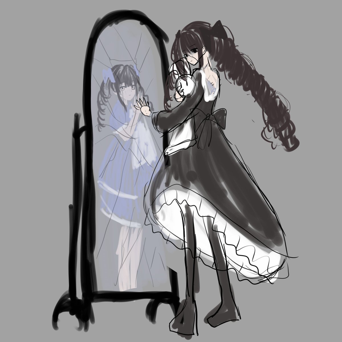 Q. 描けそ？ A.んにゃぴ……