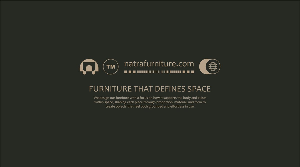 22designs_'s tweet image. Brand visual identity design for Natra 
Full project 90% ready!

#furniture #furniturebranding #logodesigner