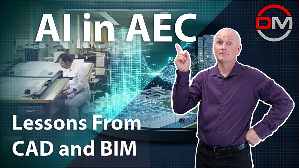 designmasterbiz's tweet image. Architects and engineers pushing back on AI: we get it. 
But we've watched this exact debate play out twice before, with CAD and BIM. The skeptics lost both times.
Watch our take on why AI is on the same curve: youtu.be/zPBxOzpdqKk
#AEC #Architecture #AIinAEC #BIM #Revit