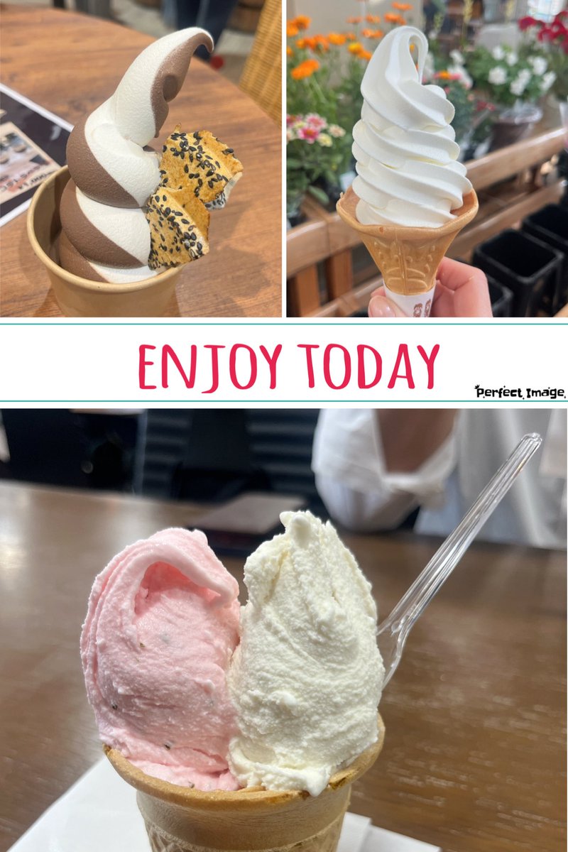 321koko's tweet photo. 岩手県方面にドライブ🚗。久しぶりにしっかりソフ活してきた〜🍦。なんか賞をとったジェラテリアのジェラートもめっちゃ美味しかった✨。満足〜😋 https://t.co/VCFyToJ7iJ