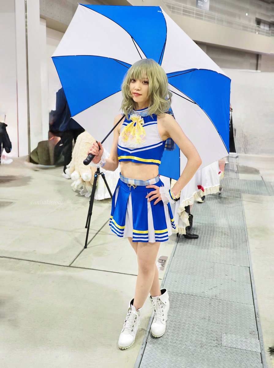 ZERO 0例大祭チア青幽香 tweet media
