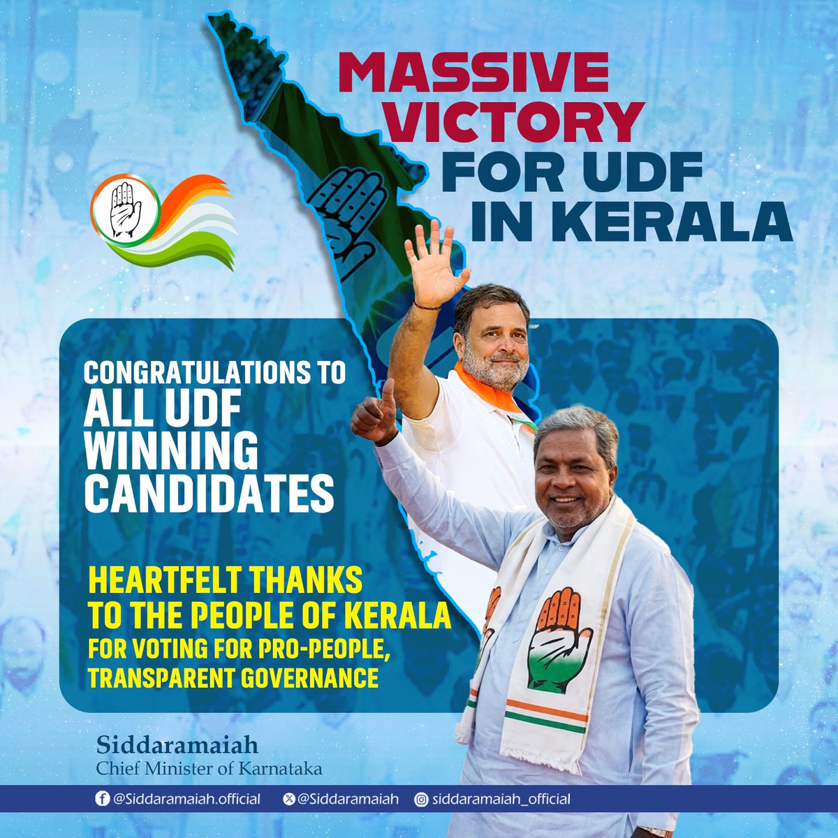 Siddaramaiah tweet media