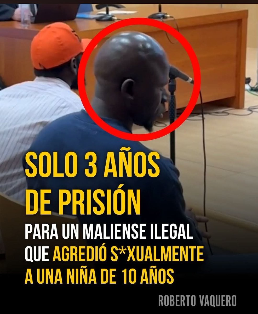 Te coge a tu hija de 10 años, te la desgracia viva y le meten 3 años de pensión completa y además un sueldo.

Pero de verdad ese negro no merece q le hagan de esa cabeza un colador a base de balazos? Pq? Por ser negro hay q esconderlo todo?