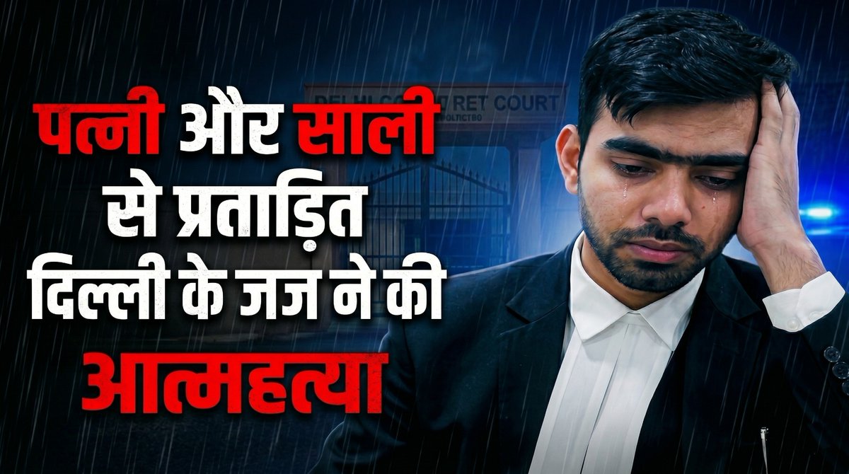 SKrishnaVijay's tweet image. Harassed by wife, sister-in-law: Inside home-shocking death of 30-yr-old Delhi Judge Aman Kumar Sharma who was found hanging.

In India, even a JUDGE is not safe inside his own house

This is how rotten the JUDICIAL SYSTEM in India

Indian JUDICIARY can’t PROTECT innocent MEN