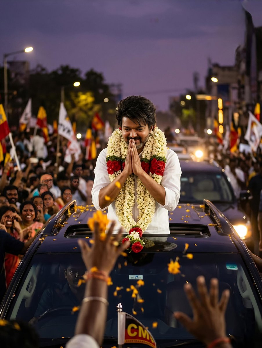 Created history 🔥🔥🔥🔥 The name is thalapathy 😎
#TVKVijay‌
#ThalapathyVijay
#Tvk