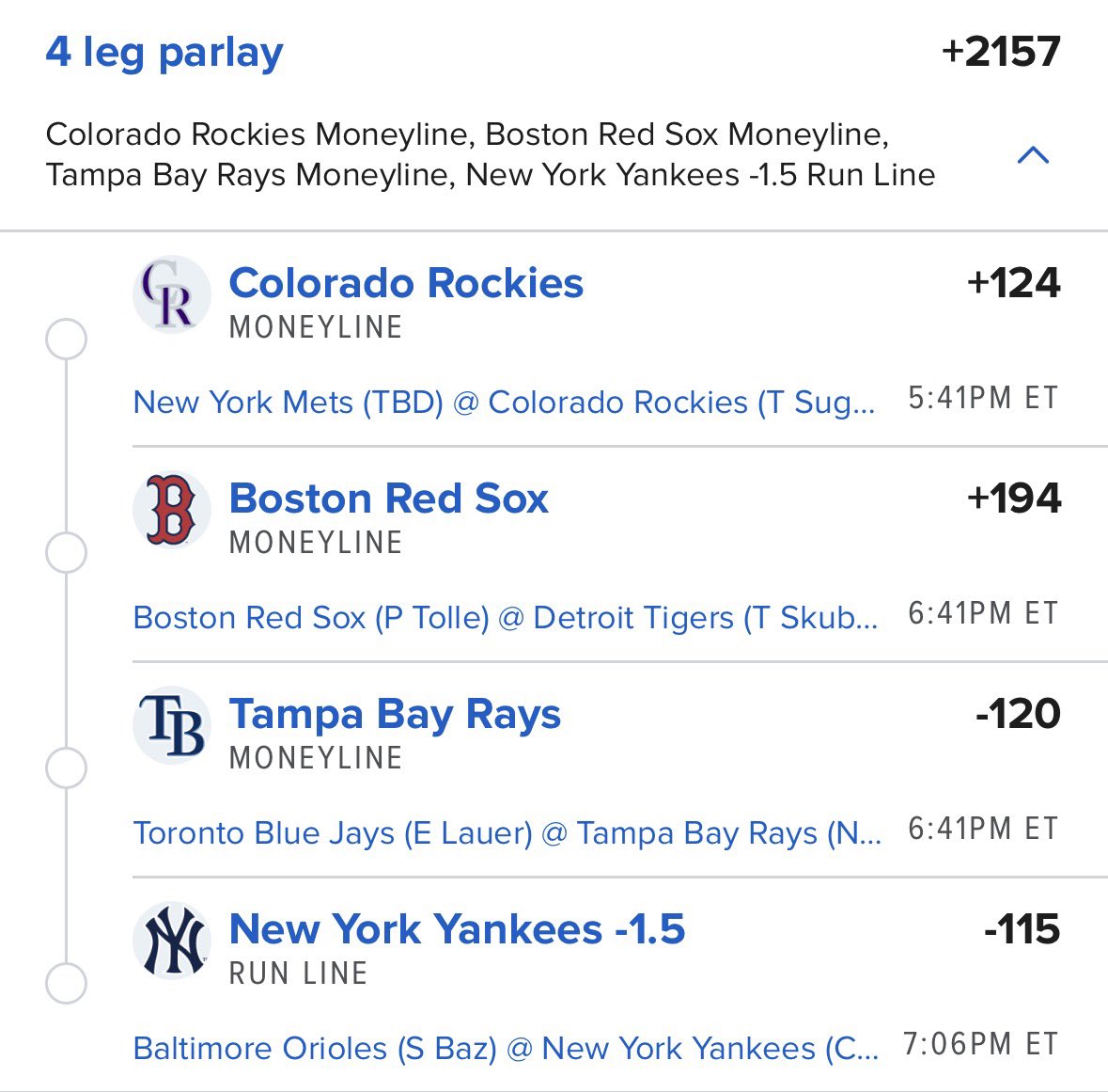 Out of Line Bets tweet media