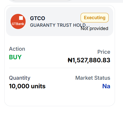 StockmanNigeria's tweet image. #MarketUpdate

Guaranty Trust Bank is steadily advancing toward the N200 price range. 

I’m currently trying to accumulate at N136.40 for a Client,  but execution has been challenging.... Wahala