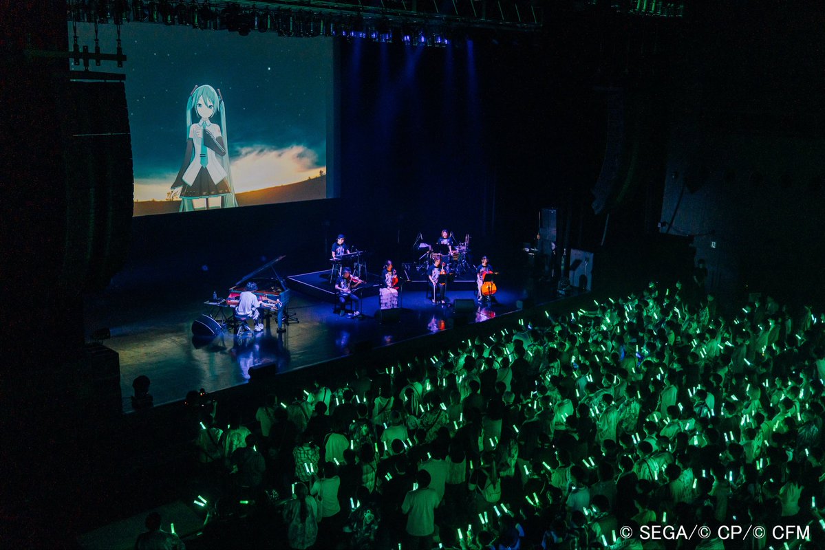 Project Circles -ミクたちとの共振- tweet media