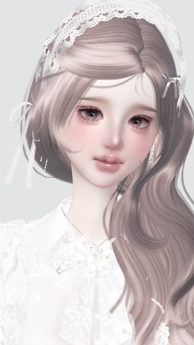 今日はこちらの子も調整しました！
新しいカラコンめっちゃ可愛いのに出会えた🫶🏼🤍