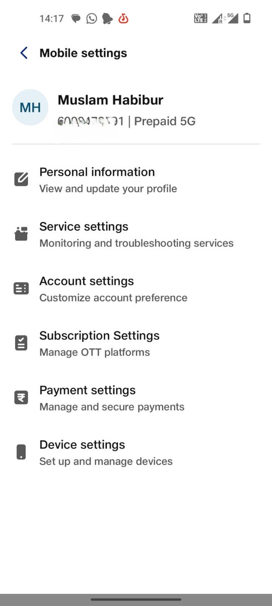 vs6605908's tweet image. My name is Ravi Gupta, but for the last few days, my Jio caller ID and account name have suddenly changed to "Muslam Habibur. With ,It was showing correctly as Ravi Gupta before. Please fix this and update it to my correct name. #JioCare #CustomerSupport @JioCare @reliancejio