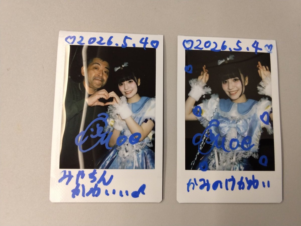 誰も見ない深夜のチェキツイ1️⃣ 今日はAlice Stella定期公演から