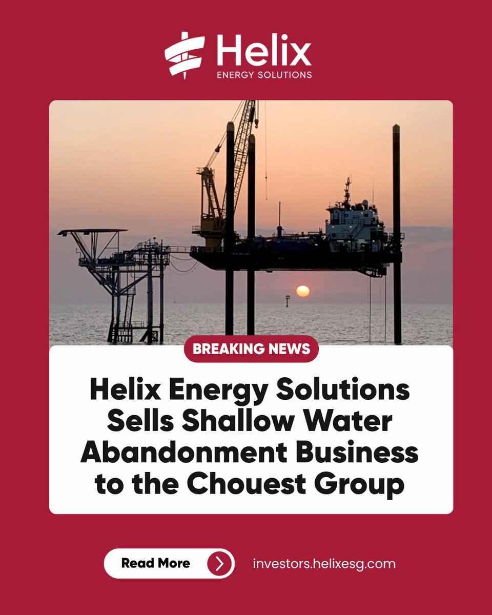 Helix Energy Solutions tweet media