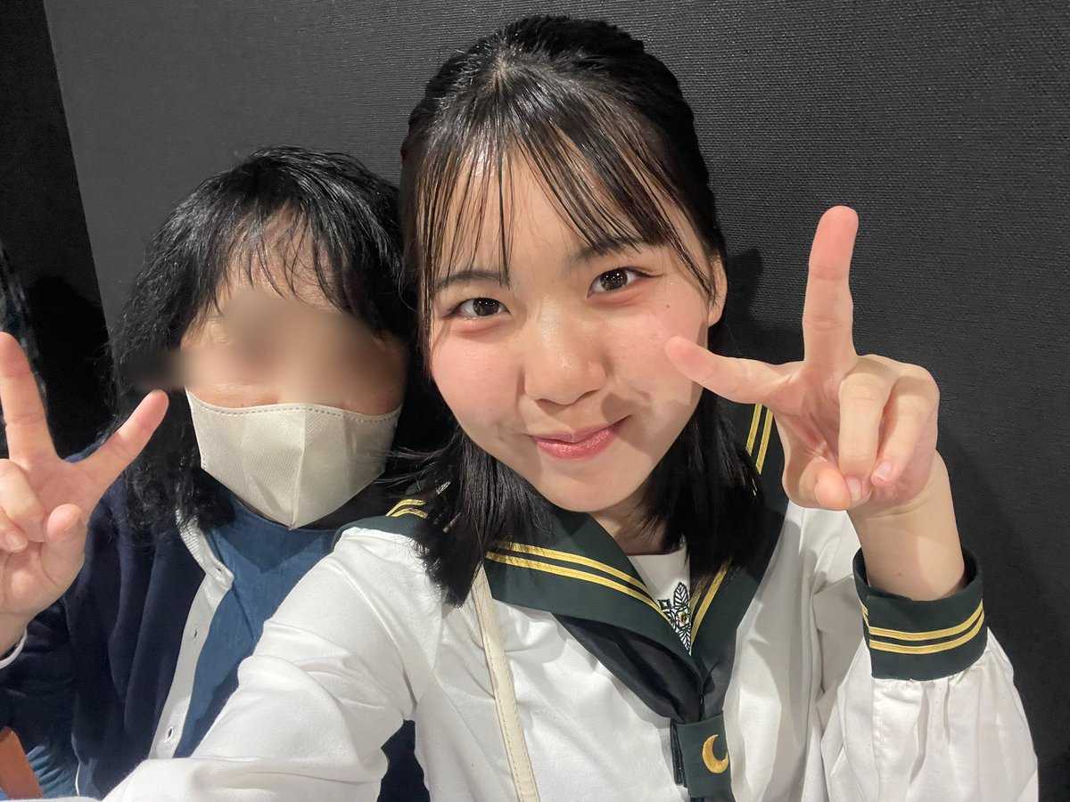 #MRSSvol66
#miuzicNEXT

#みに  #はんな

お話しのネタを全く考えず特典会に行ったので、楽しい話もできず…
みにちゃん、はんなちゃん、ごめんなさい🙏

はんなちゃん、初めましてでした☺️