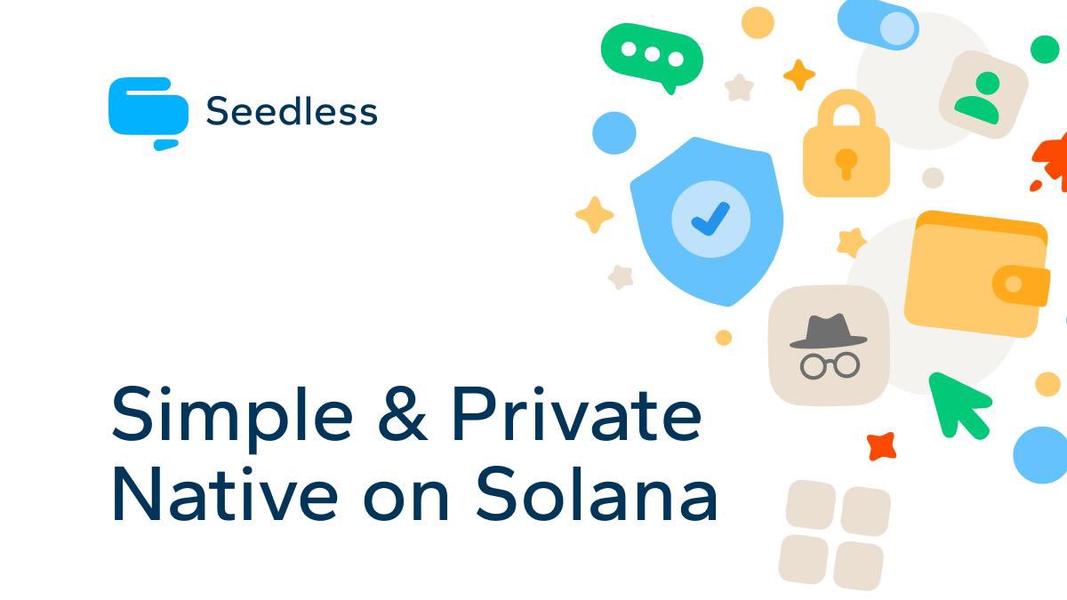 Seedless is now running on Solana Private Mainnet-Beta 🔥

No seed phrase. No extension. Just your passkey — on real mainnet, behind a closed door

Phase 4 private mainnet beta testing - opens this week to a small wave of testers. 

UI rebrand lands first, then we start letting