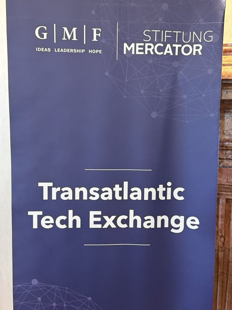 sandrogozi's tweet image. Our Transatlantic Tech Exchange Mission organised by the #germanmarshallfund is about starting! #washington 🇪🇺🇺🇸